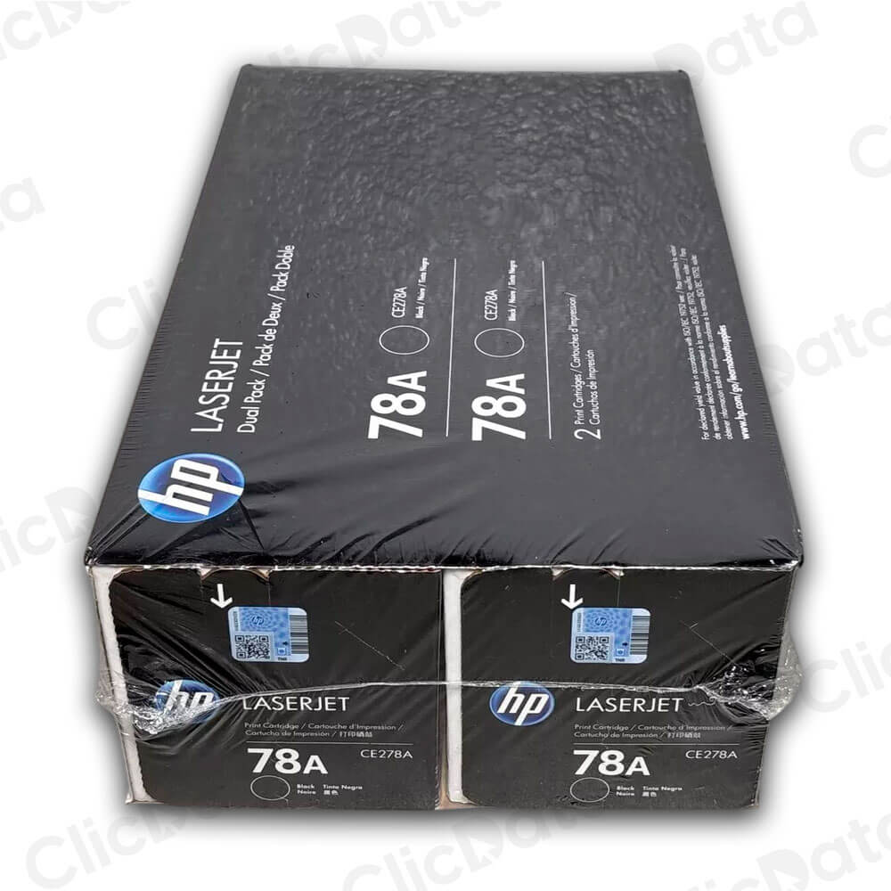 Dual Pack Toner HP 78AD CE278Ad Black 4,200 Pág P1606 Original