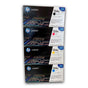 Juego de Toner HP 124A CYMK 2605dn, CM1017, 1600 Original