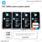 Juego de Toner HP 124A CYMK 2605dn, CM1017, 1600 Original