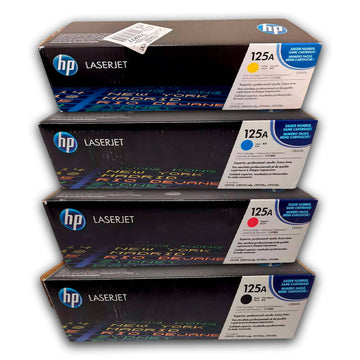 Juego de Toner HP 125A CYMK CP1210, CP1515n, CP1217 Original