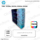 Juego de toner HP 130A Negro y Colores M176n, M177fw Original