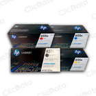 Juego de toner HP 655A Negro y Colores M681dh, M682z Original