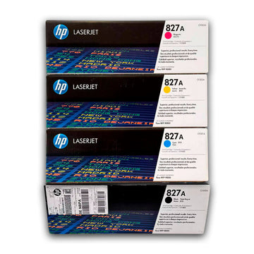 Juego de toner HP 827A Negro y Colores M880z, M880z+ Original