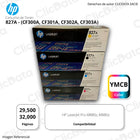 Juego de toner HP 827A Negro y Colores M880z, M880z+ Original
