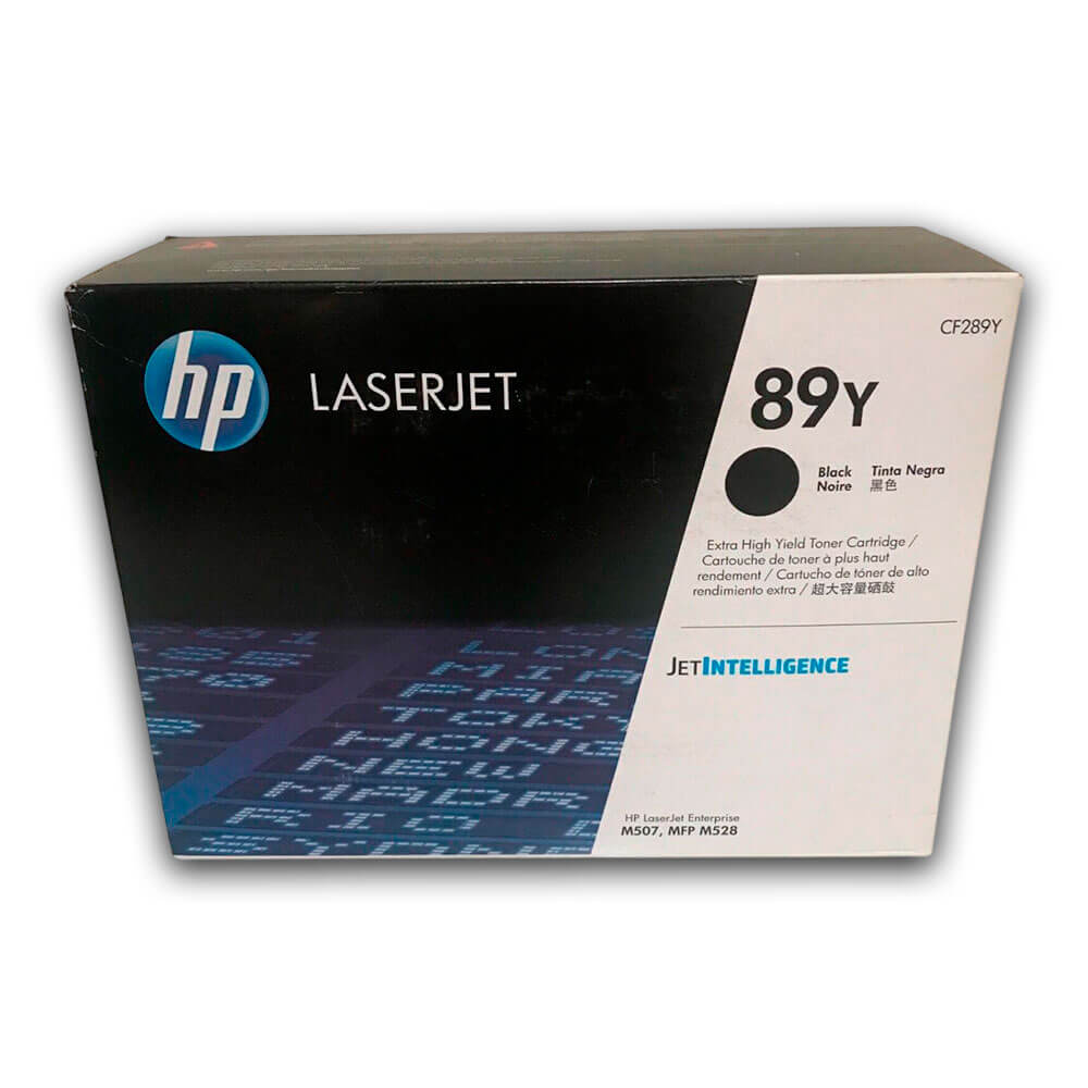 Toner Hp 89Y Negro Cf289Y 20,000 Pág. M507, M528 Original