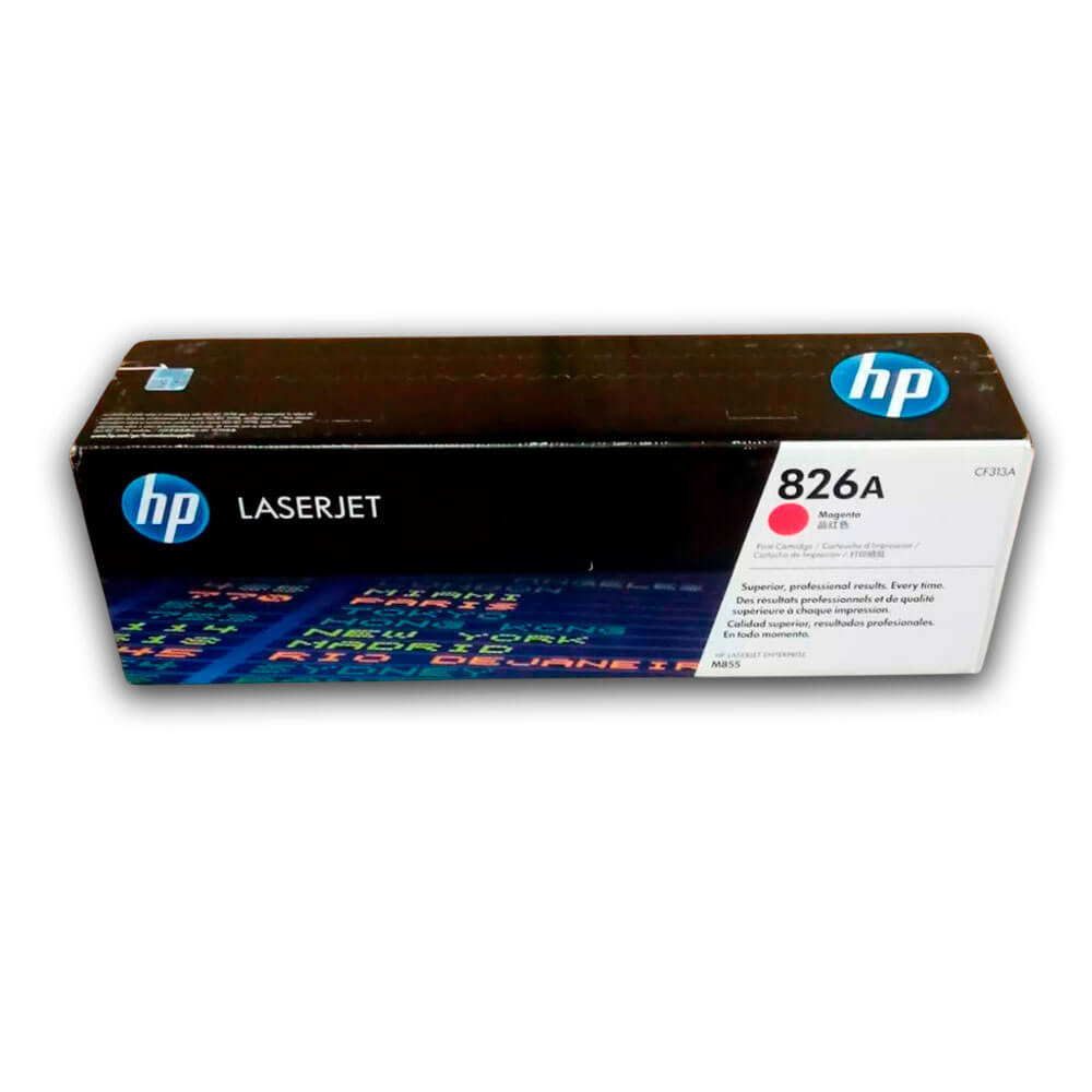 Toner Hp 826A Magenta Cf313A 31,500 Pág. M855xh, M855dn Original