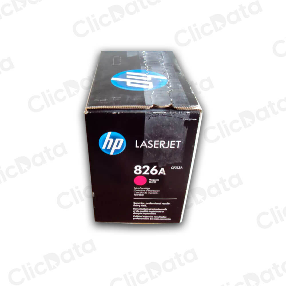 Toner Hp 826A Magenta Cf313A 31,500 Pág. M855xh, M855dn Original