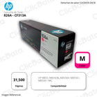 Toner Hp 826A Magenta Cf313A 31,500 Pág. M855xh, M855dn Original