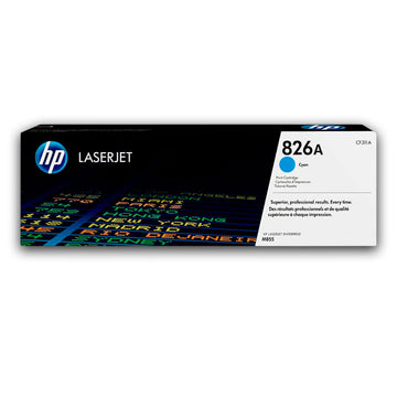 Toner Hp 826A Cyan Cf311A 31,500 Pág. M855xh, M855dn Original