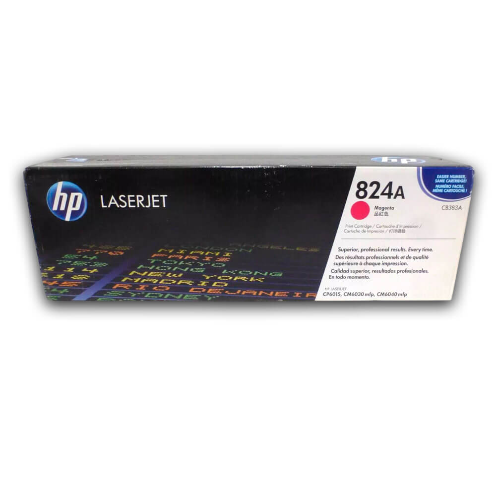Toner Hp 824A Magenta Cb383A 21,000 Pág. CP6015x Original