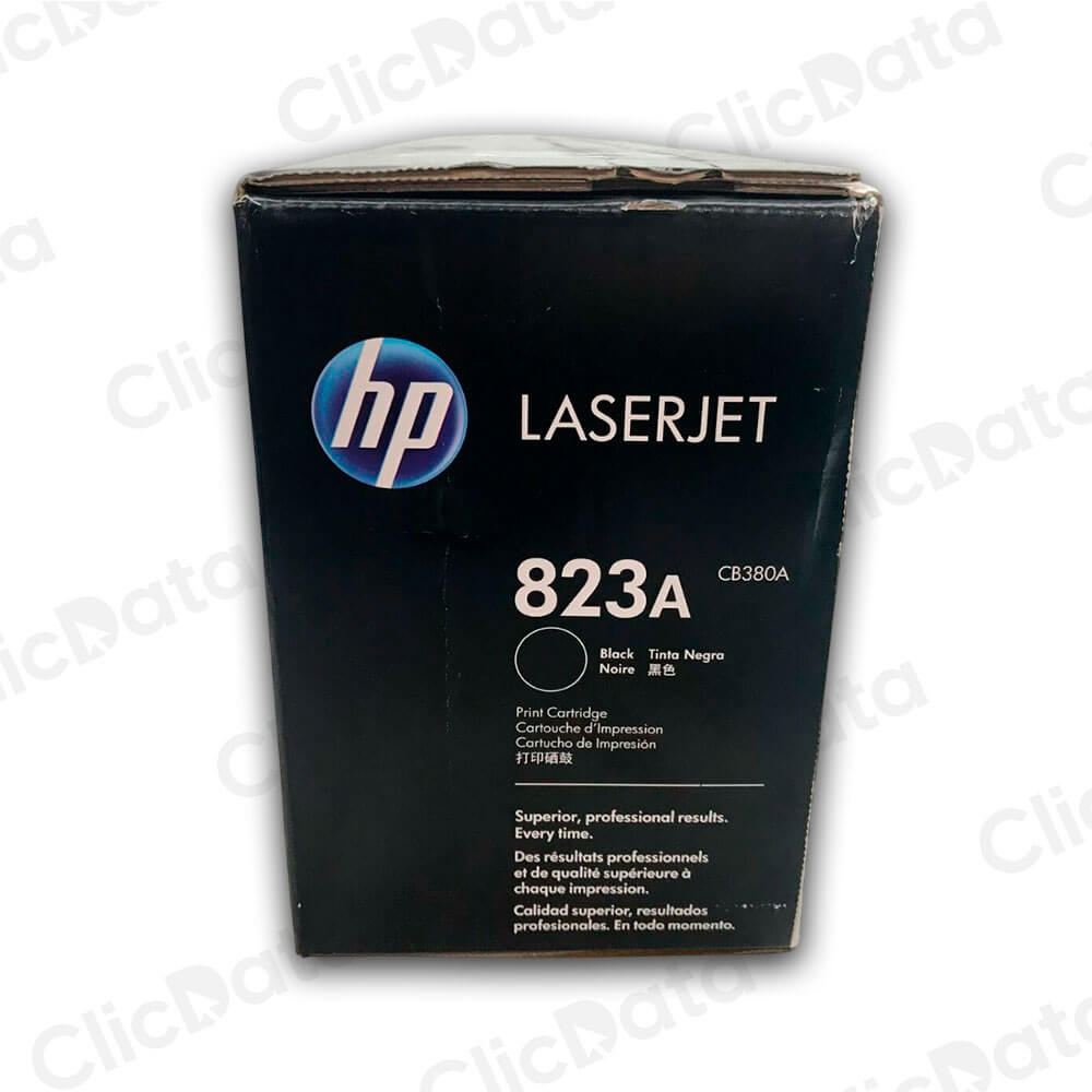Toner Hp 823A Black Cb380A 16,500 Pág. CP6015x, CP6015d Original