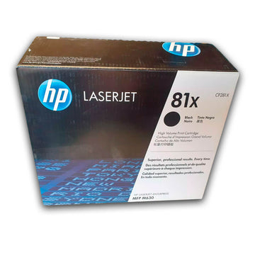 Toner Hp 81X Negro CF281X 25,000 Pág. M632, M605 Original