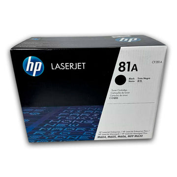Toner Hp 81A Negro Cf281A 10.500 Pág. M630dn, M605 Original