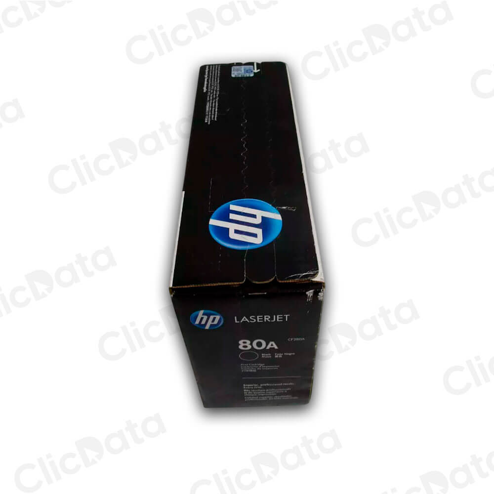 Toner Hp 80A Negro Cf280A 2,560 Pág. M401, M400 Original