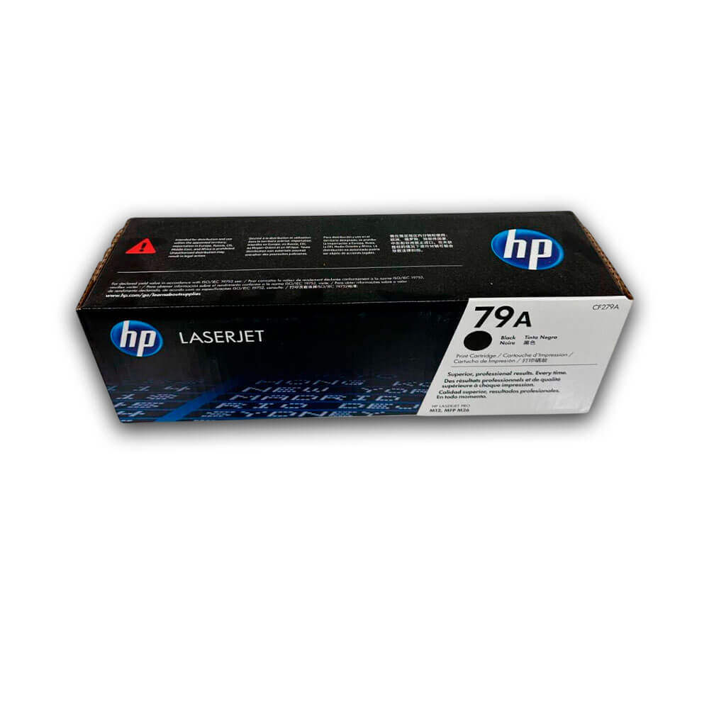Toner Hp 79A Negro Cf279A 1.000 Pág. M12W, M26a, M26nw Original