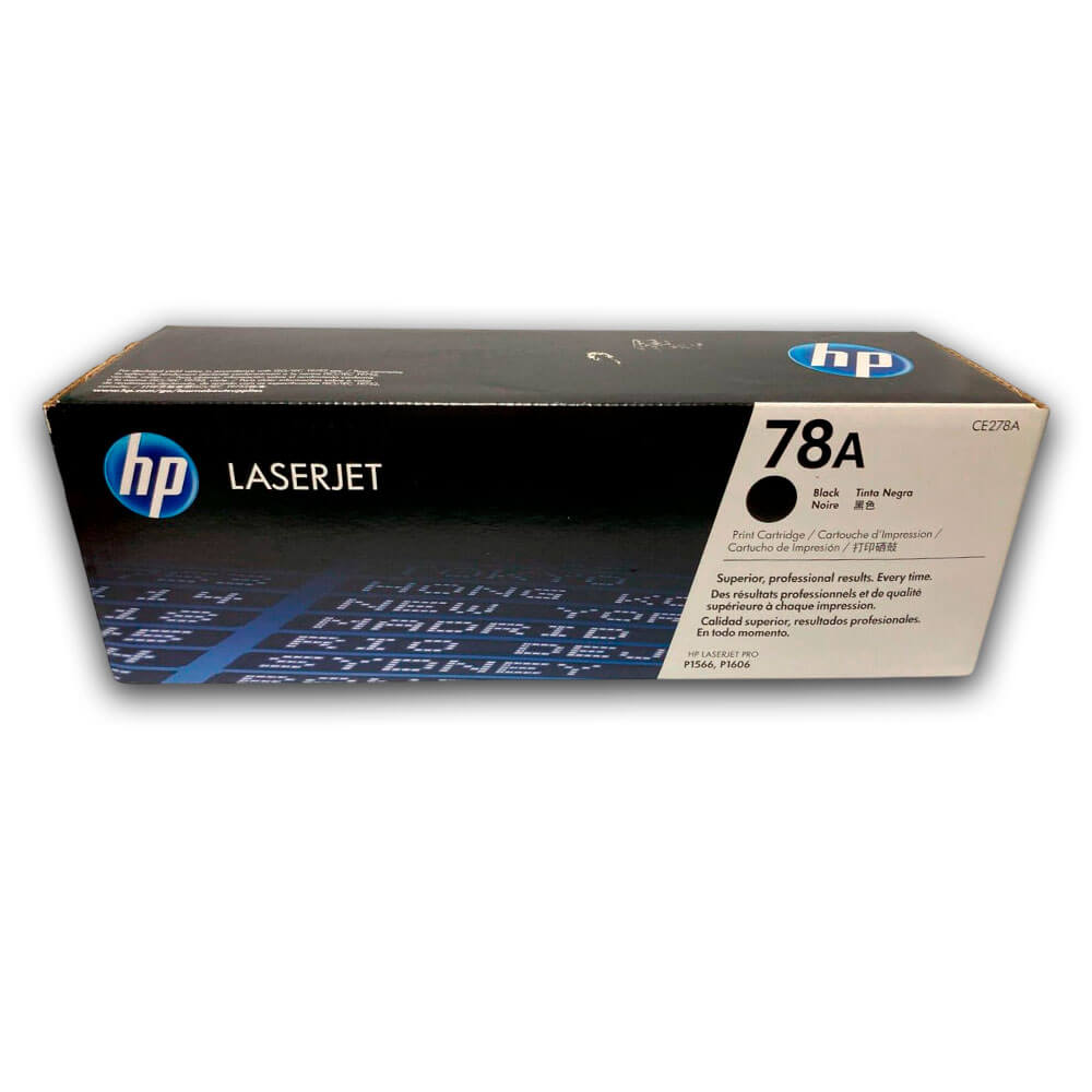 Toner HP 78A Negro CE278A 2,100 Pág. M1536, M1539, P1606 Original