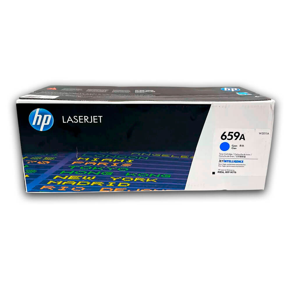 Toner Hp 659A Cyan W2011A 13K Pág. Enterprise Flow M776z Original
