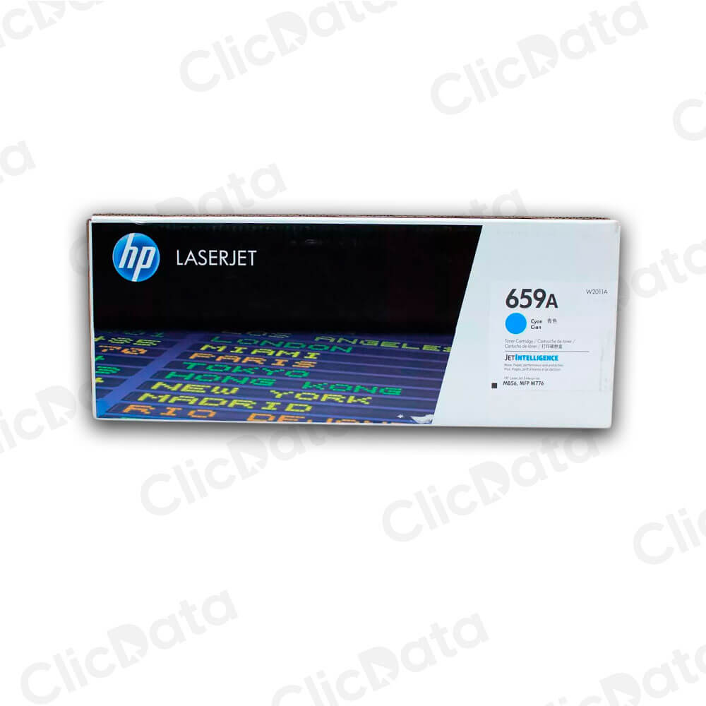 Toner Hp 659A Cyan W2011A 13K Pág. Enterprise Flow M776z Original