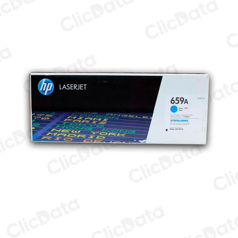 Toner Hp 659A Cyan W2011A 13K Pág. Enterprise Flow M776z Original
