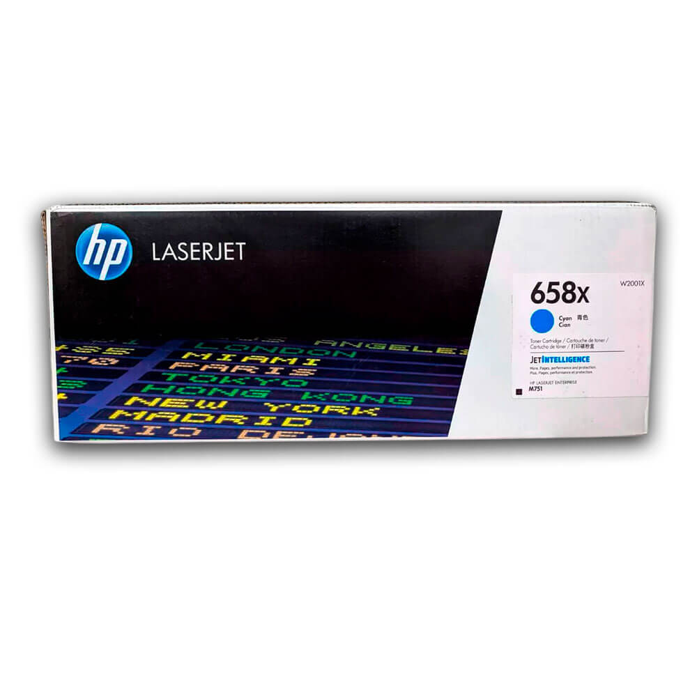 Toner Hp 658X Cyan W2001X 28,000 Pág. M751dn Original