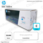 Toner Hp 658X Cyan W2001X 28,000 Pág. M751dn Original