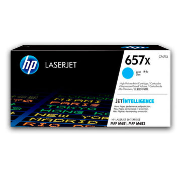 Toner Hp 657X Cyan Cf471X 23,000 Pág. M681f, M681z Original