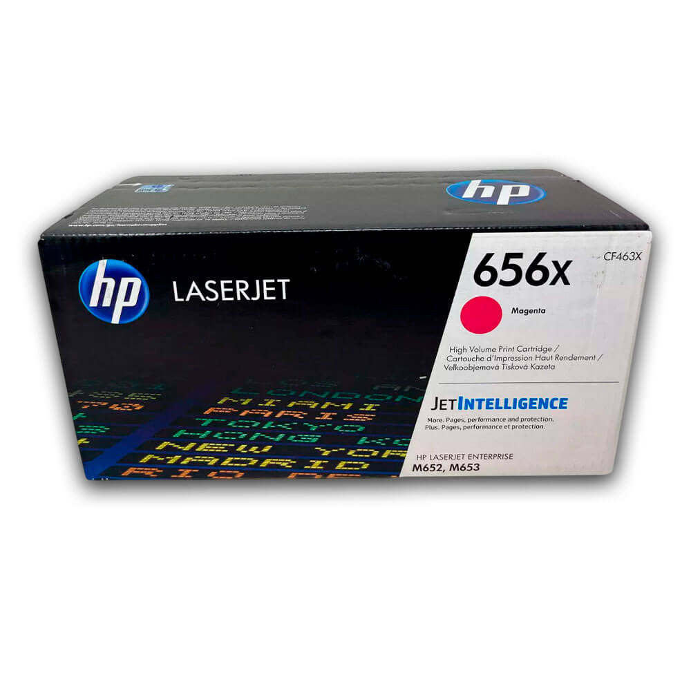 Toner Hp 656X Magenta Cf463X 22,000 Pág. M653dn, M652dn Original