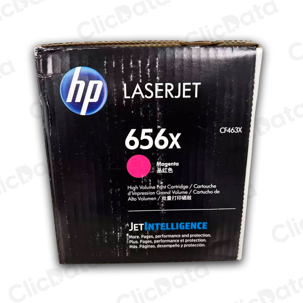 Toner Hp 656X Magenta Cf463X 22,000 Pág. M653dn, M652dn Original
