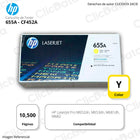 Toner Hp 655A Yellow Cf452A 10.500 Pág. M681dh, M682 Original