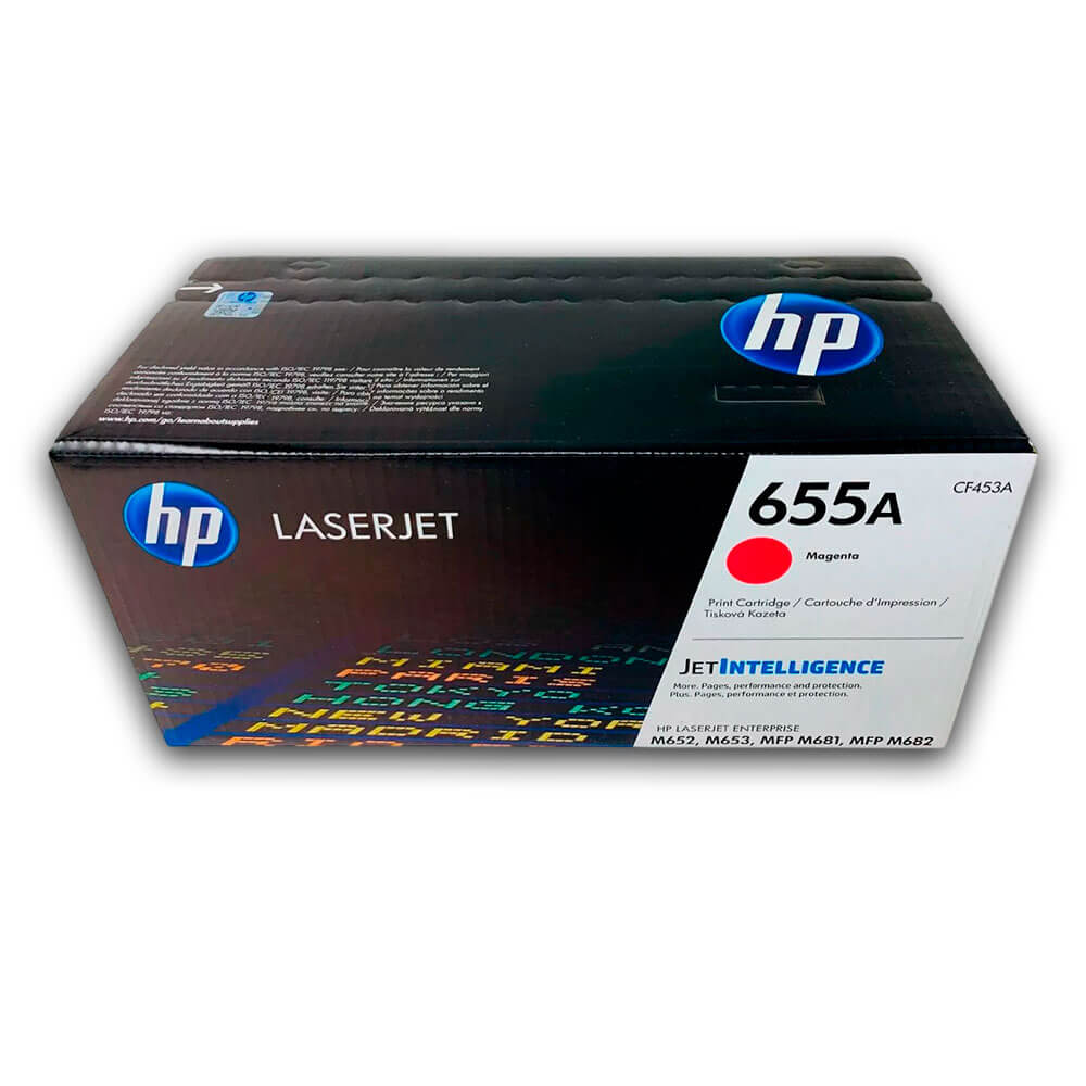 Toner Hp 655A CF453A Magenta 10.500 Páginas M681dh, M682 Original