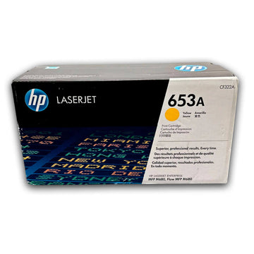 Toner Hp 653A Yellow Cf322A 16,500 Pág. M680f, M680dn Original