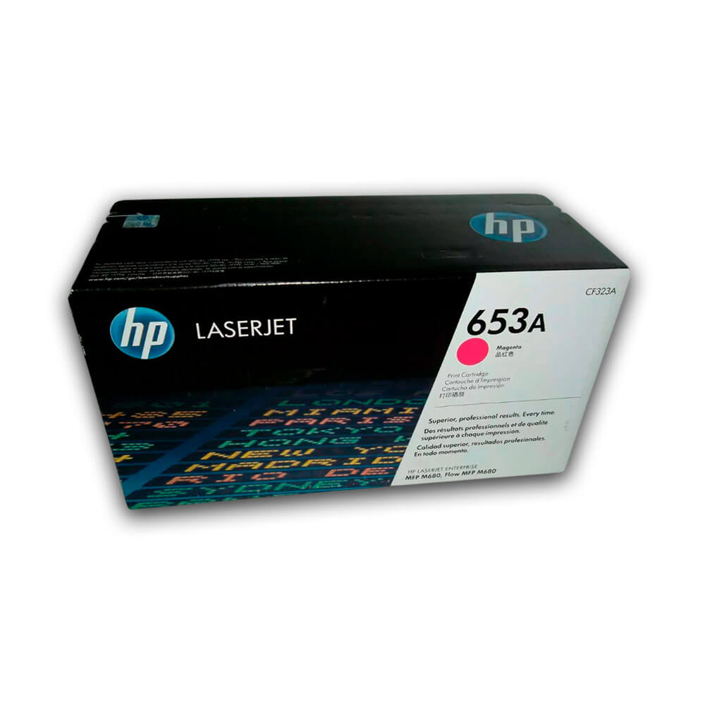 Toner Hp 653A Magenta Cf323A 16,500 Pág. M680f, M680dn Original