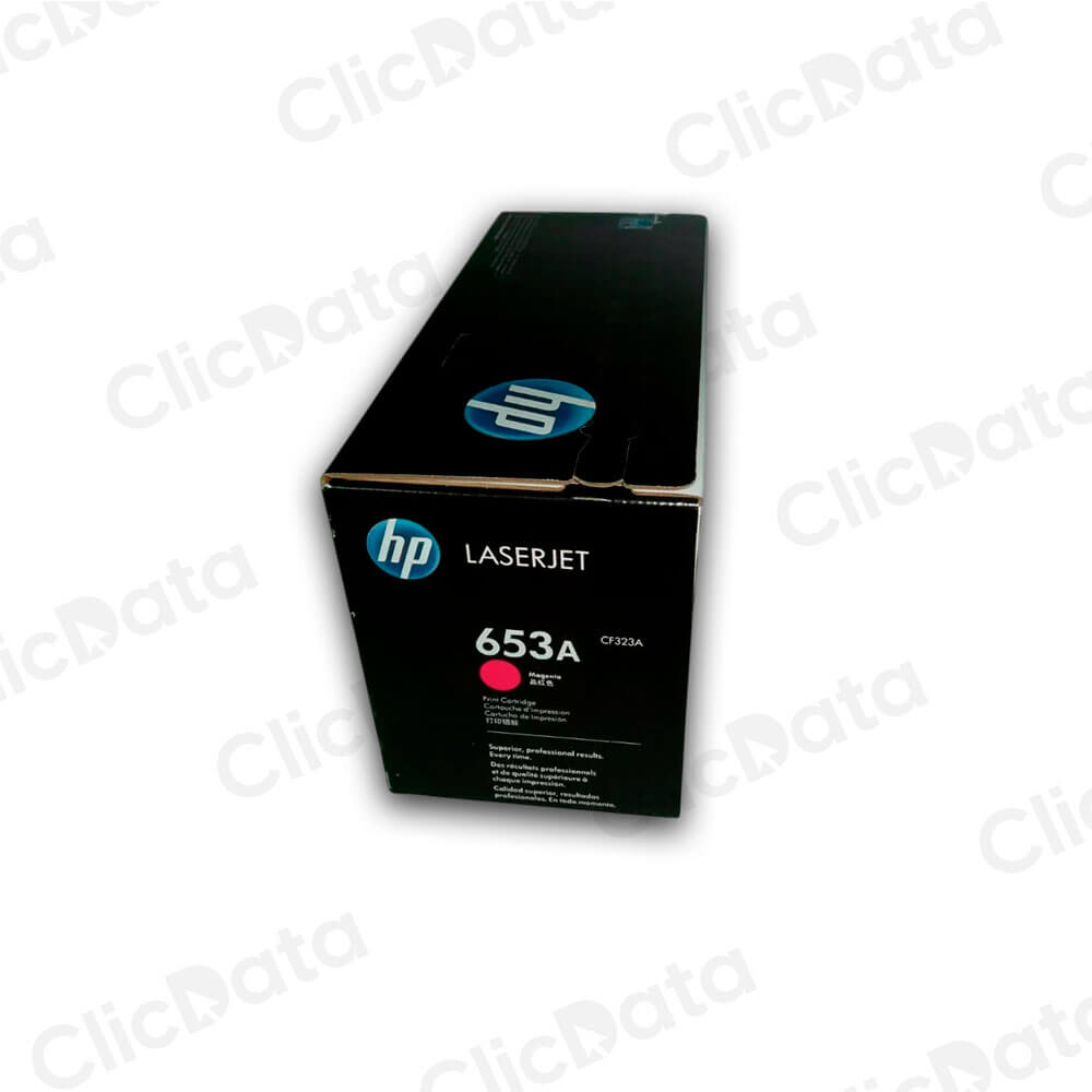 Toner Hp 653A Magenta Cf323A 16,500 Pág. M680f, M680dn Original