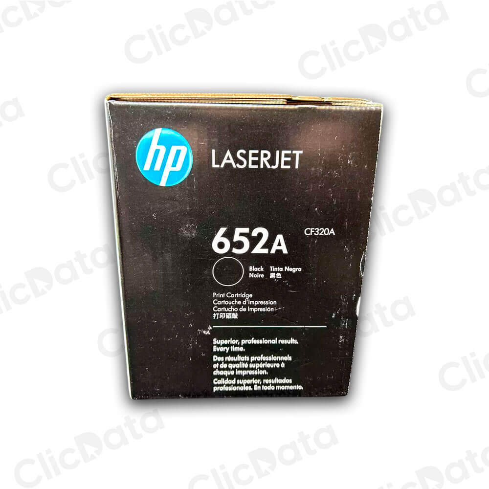 Toner Hp 652A Negro Cf320A 11,500 Pág.M651xh, M680dn Original