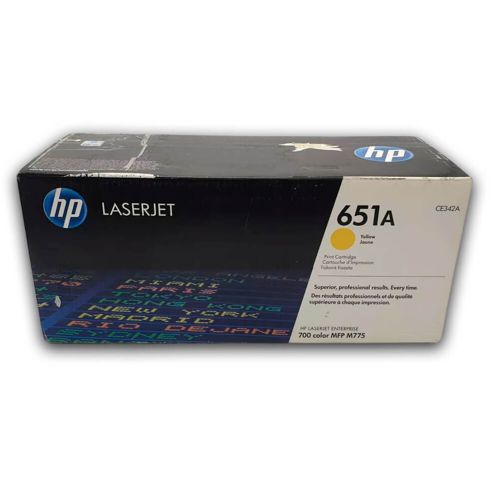 Toner HP 651A CE342A Yellow 16,000 Páginas M775z+ Original