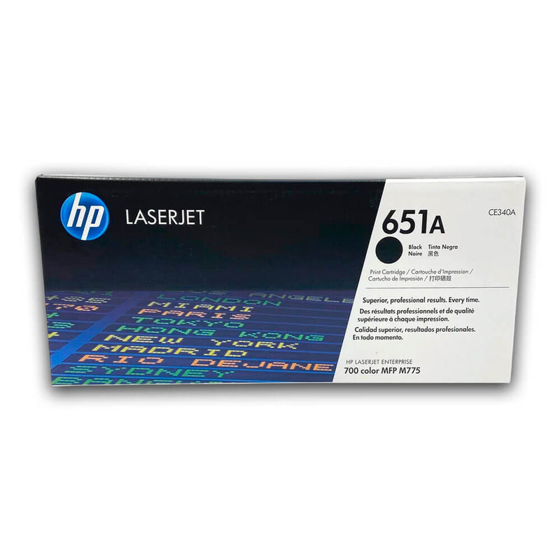Toner Hp 651A Negro Ce340A 13,500 Pág. M775f, M775dn Original