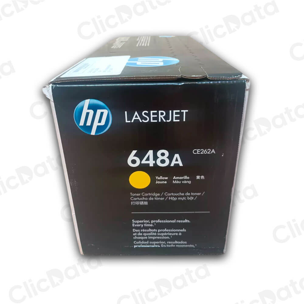 Toner Hp 648A Yellow Ce262A 11,000 Pág. CP4025dn Original