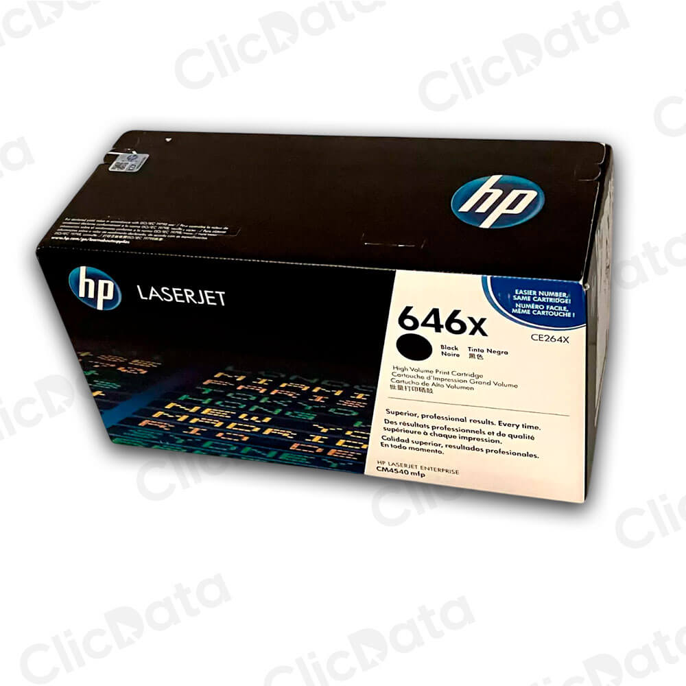 Toner Hp 646X Negro Ce264X 17,000 Pág. M1319, M1005 Original