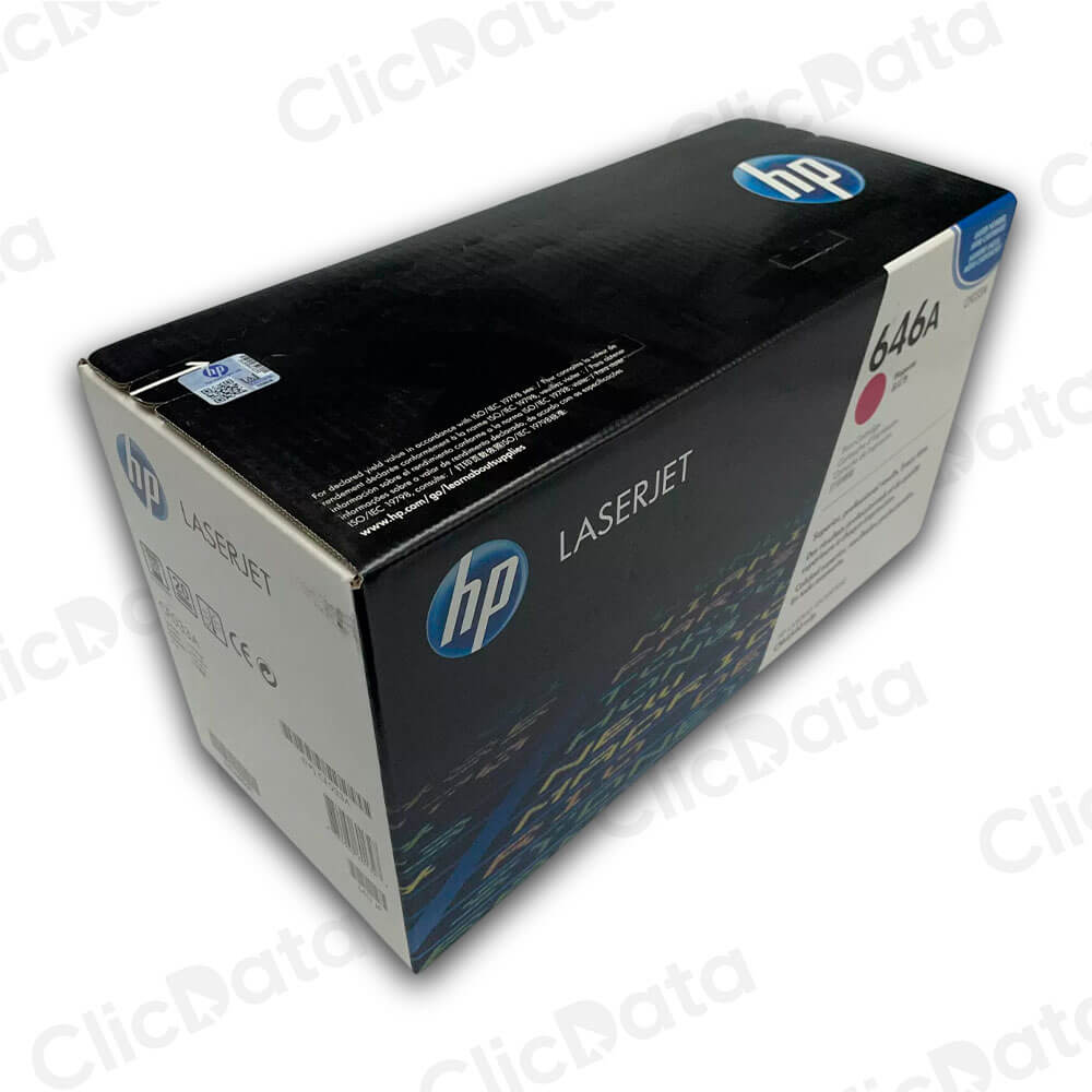 Toner Hp 646A Magenta Cf033A 12,500 Pág. HP CM4540F MFP Original