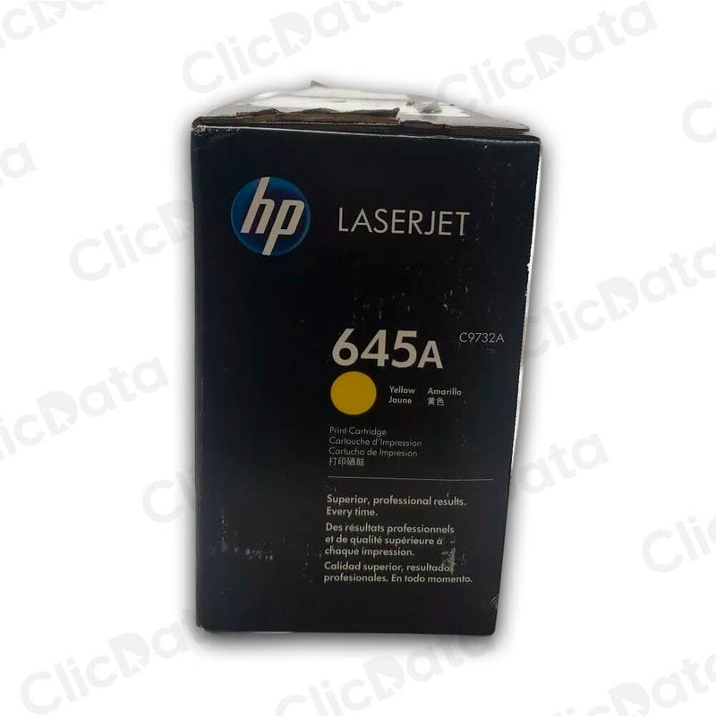 Toner Hp 645A Yellow C9732A 12,000 Pág. 5500dtn Original