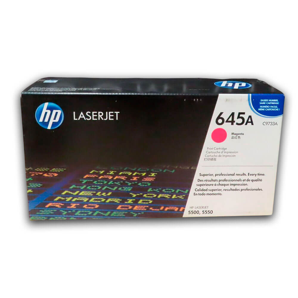 Toner Hp 645A Magenta C9733A 12,000 Pág. 5500 Original
