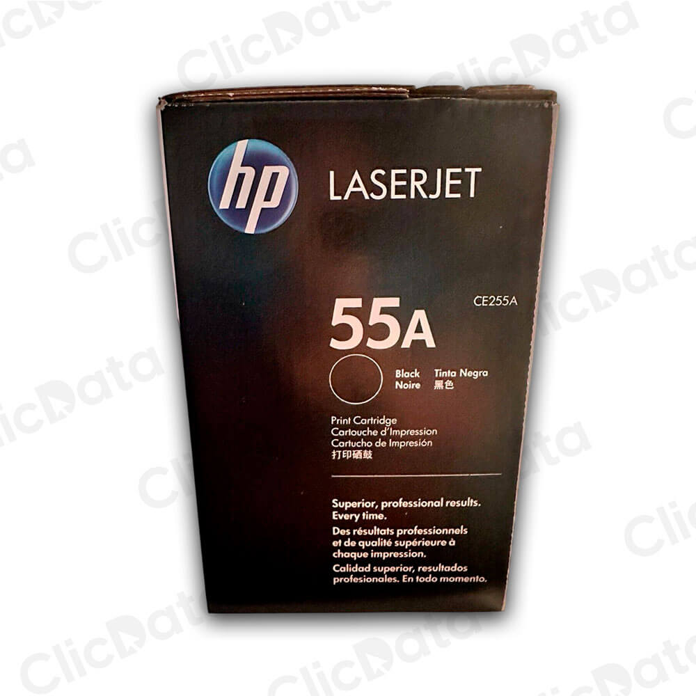 Toner HP 55A CE255A Black 6,000 Páginas M525dn, M521dn Original