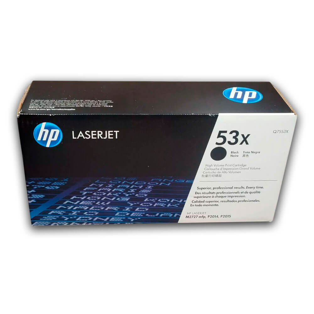 Toner HP 53X Q7553X Black 7,000 Páginas M2525, M2727 Original