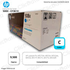 Toner Hp 508X Cyan Cf361X 9,500 Pág. M553dn, M552dn Original