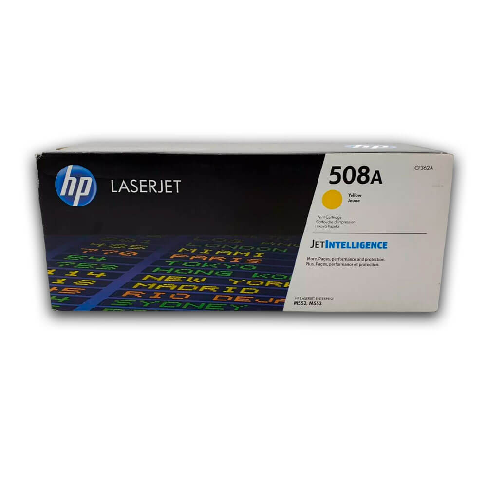 Toner HP 508A CF362A Yellow 5,000 Páginas M553n, M577dn Original
