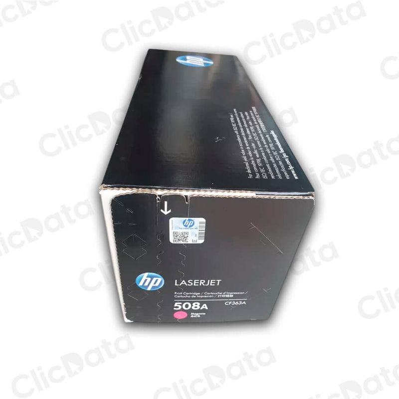 Toner Hp 508A Magenta Cf363A 5,000 Páginas M553n, M577dn Original