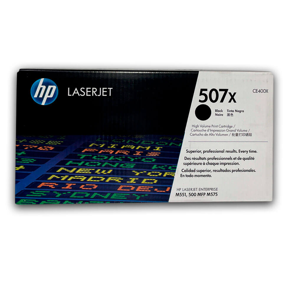 Toner Hp 507X Negro Ce400X 11,000 Pág. M551n, M575dn Original