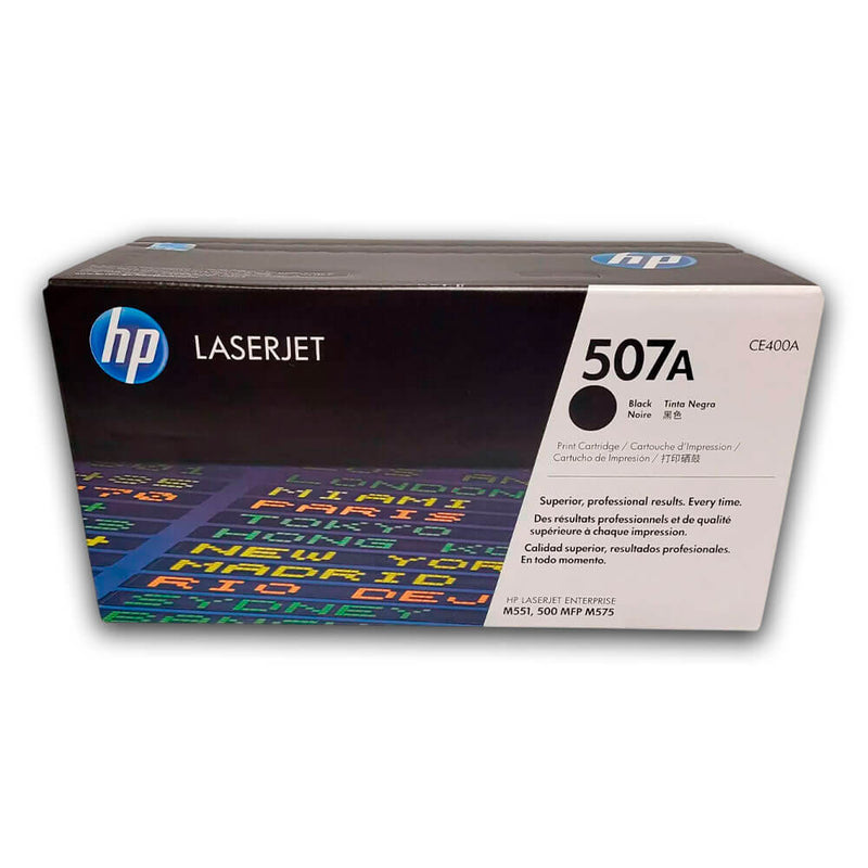 Toner Hp 507A Negro Ce400A 5,500 Pág M551n, M575dn Original