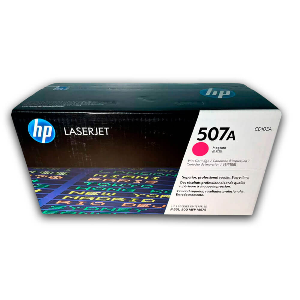 Toner Hp 507A Magenta Ce403A 6,000 Pág. M551n, M575dn Original