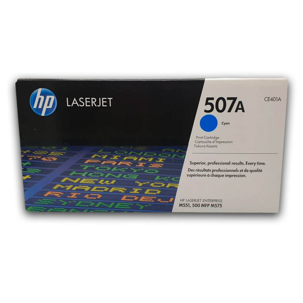 Toner Hp 507A Cyan Ce401A 6,000 Pág. M551n, M575dn Original